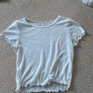 American eagle super cozy cropped t-shirt